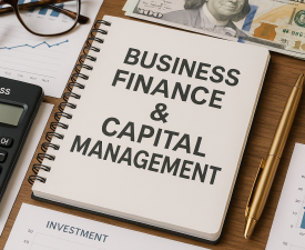 Online Course Certificate in Business Finance & Capital Management