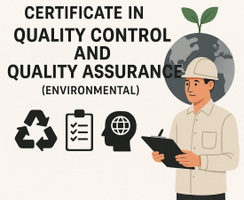 Online Course Certificate in Quality Control and Quality Assurance ( Environmental)