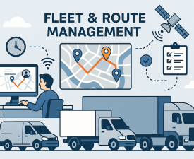 Online Course Certificate in Fleet & Route Management