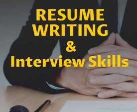 Online Course Certificate in Interview Skills & Resume Writing